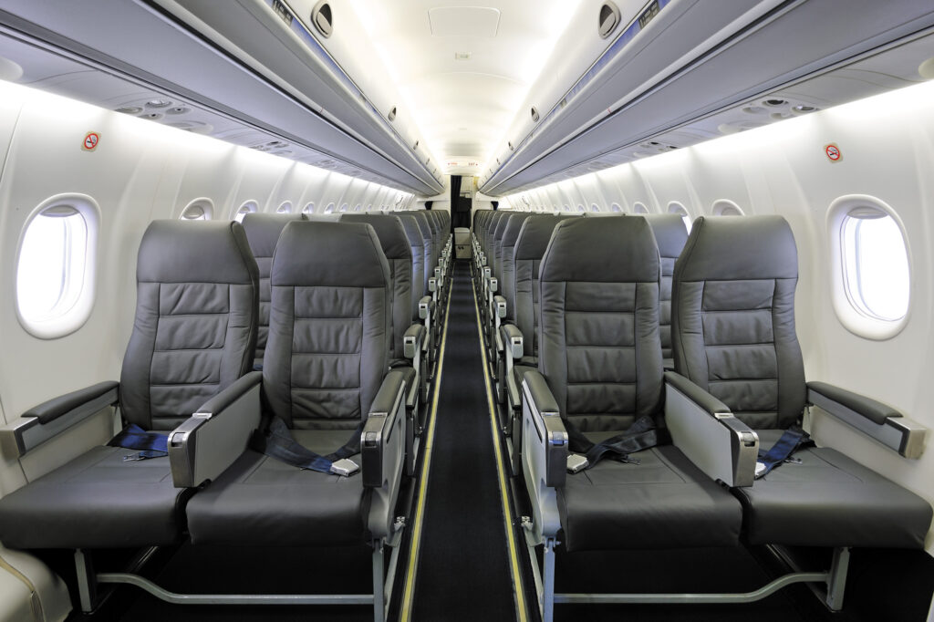 Productive Workforce Charter with Dash 8 (Interior shown in this image).