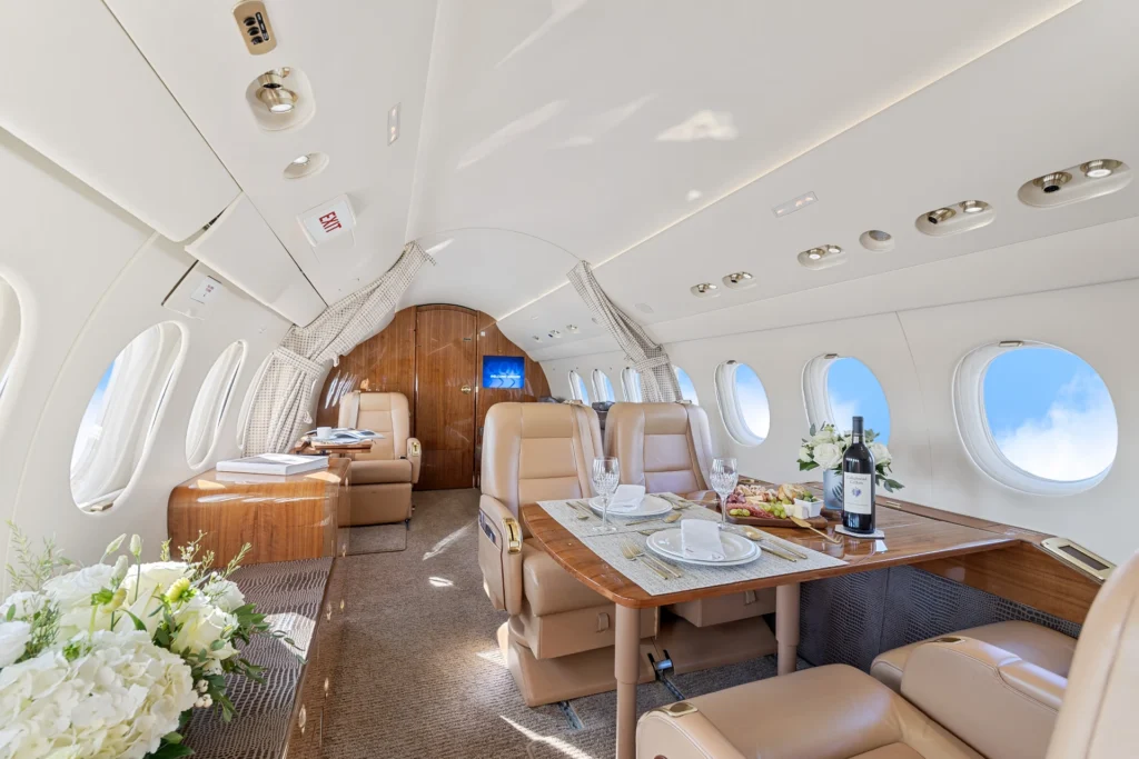 Sunwest Aviation, Falcon 7X Interior